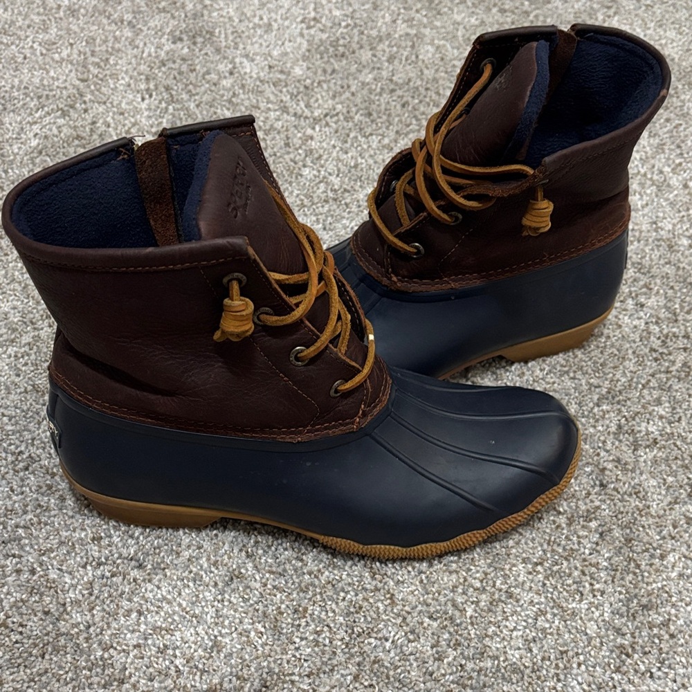 Duck Boots - Brown and Black